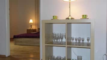 Superior Apartment, 1 Bedroom, Kitchen, River View | 1 bedroom, minibar, soundproofing, iron/ironing board