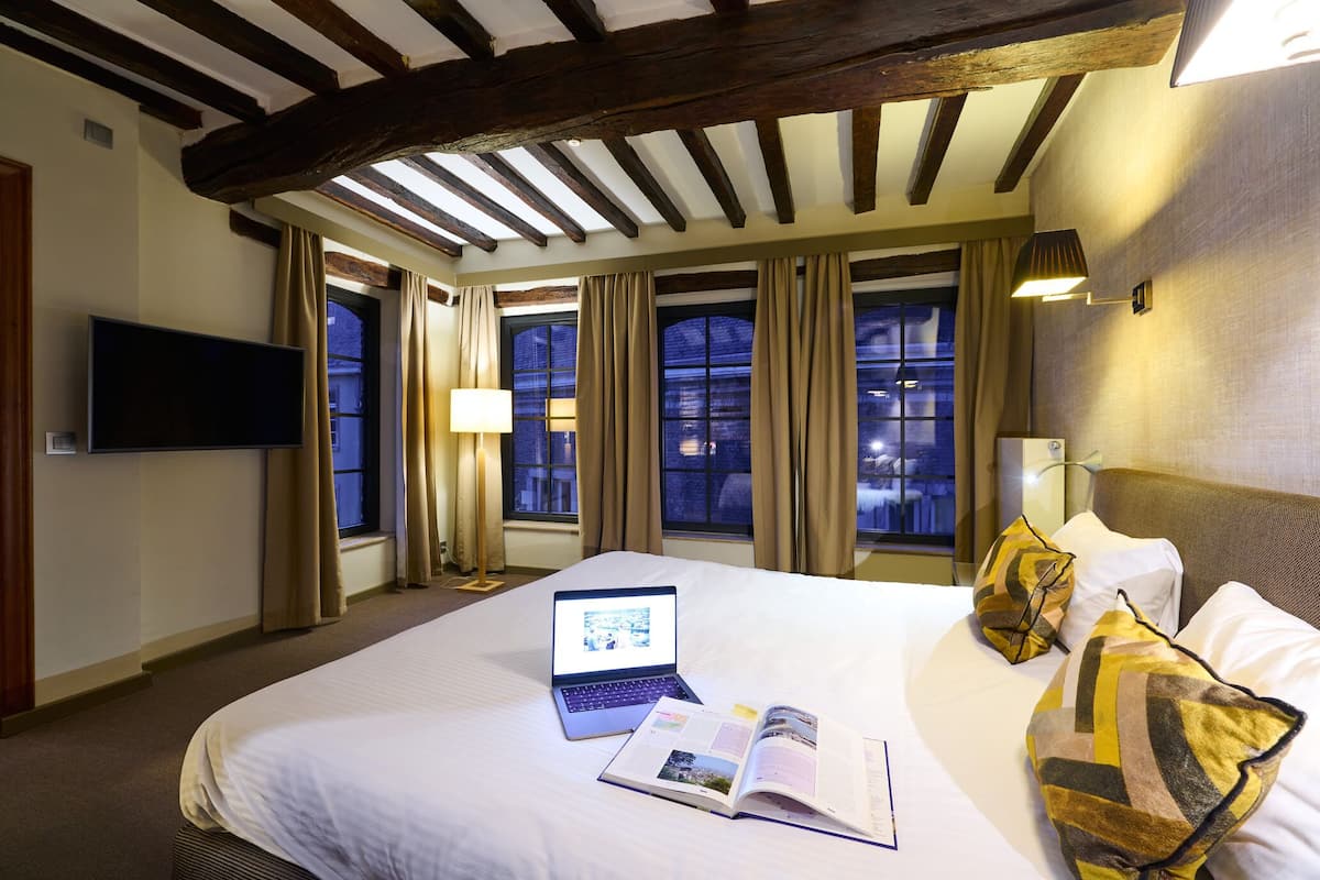 Business tweepersoonskamer | 1 slaapkamer, een minibar, geluiddichte muren, gratis wifi