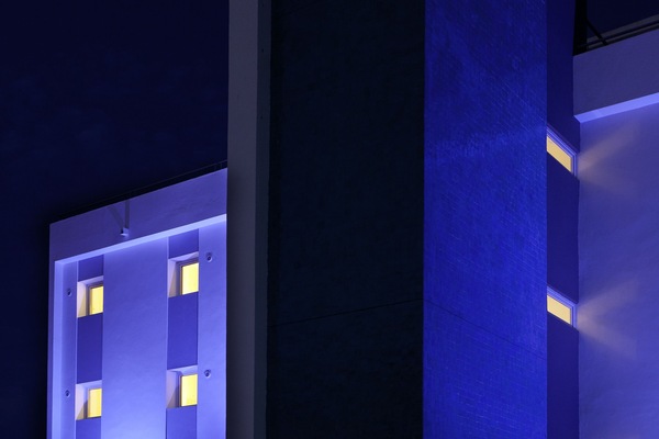 Front of property - evening/night