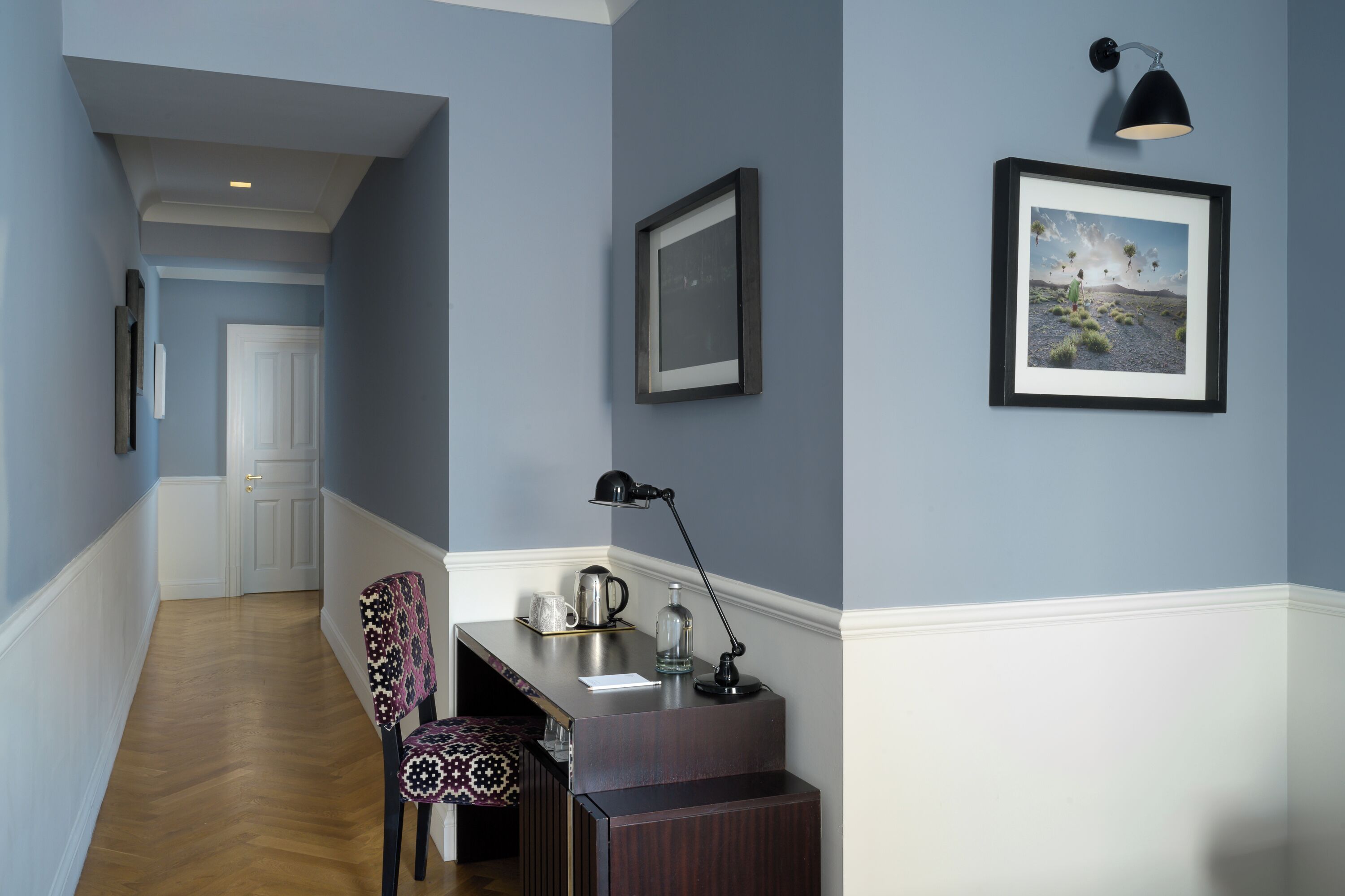 superior double or twin room | in-room safe, desk, laptop workspace, blackout curtains