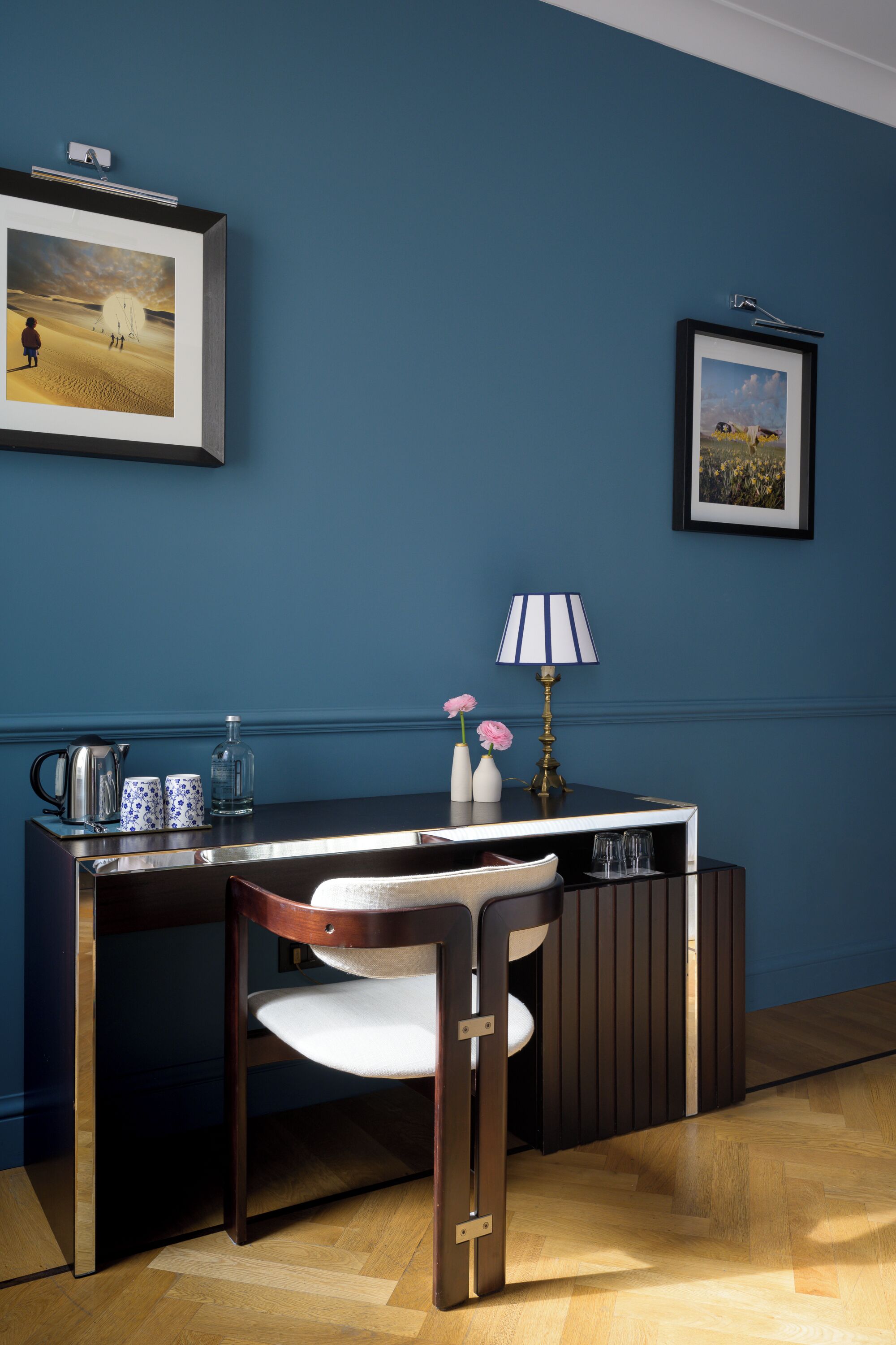 deluxe double room | in-room safe, desk, laptop workspace, blackout curtains