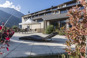 Terrace/patio - Gästehaus Convict Zuoz (Zuoz)