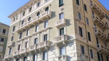 Fassade der Unterkunft