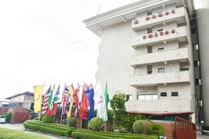 Façade de l’hébergement