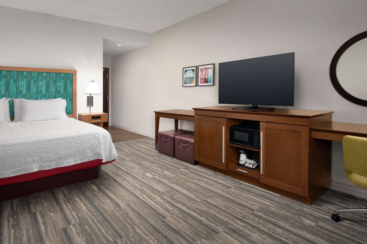 In-room safe, desk, blackout drapes, iron/ironing board