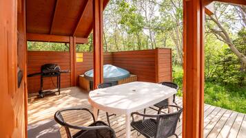 Ferienhaus, 2 Schlafzimmer, Sauna | Außenbereich