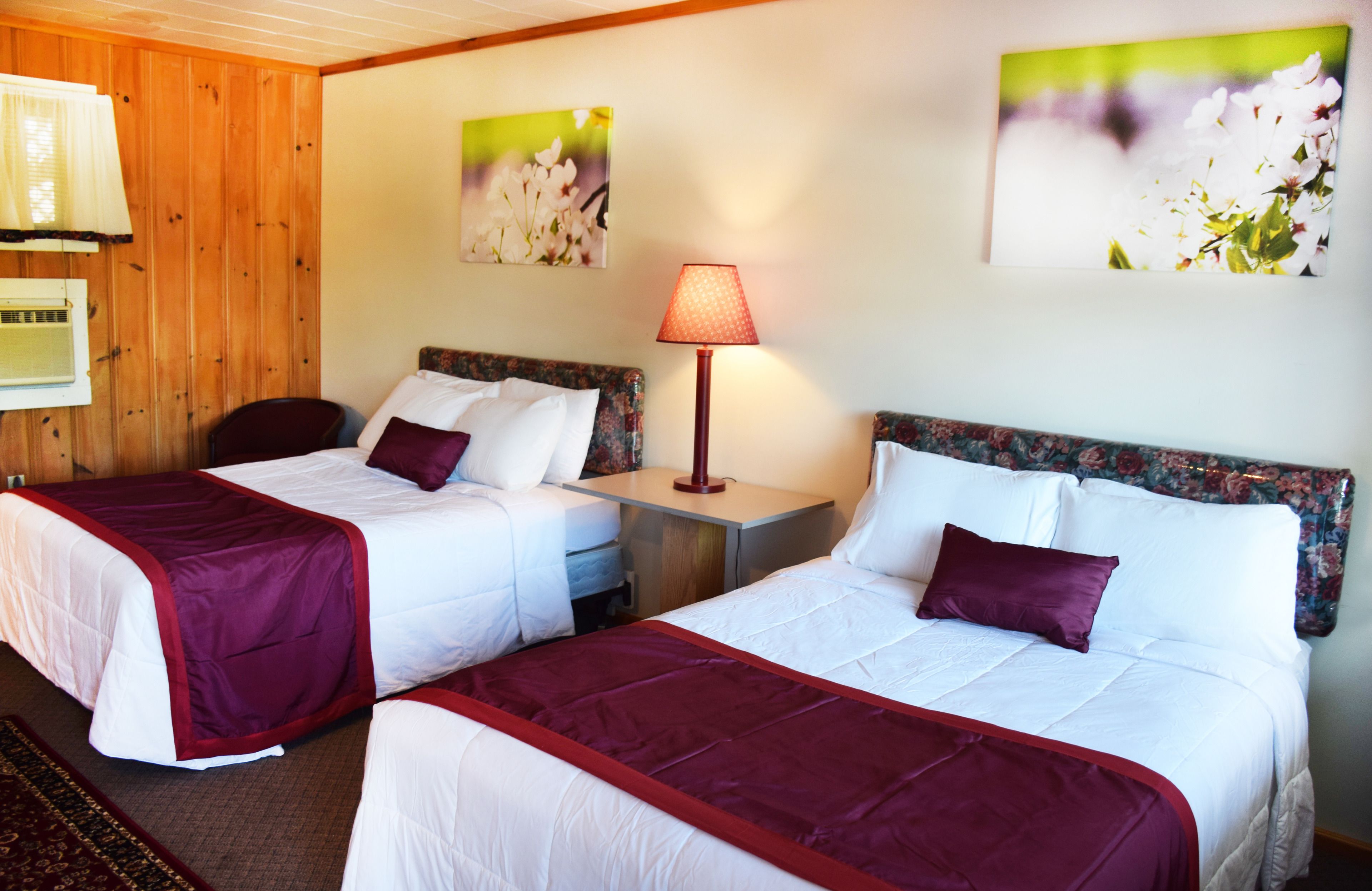 blackout curtains, iron/ironing board, free wifi, bed sheets