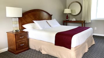 Blackout drapes, iron/ironing board, free WiFi, bed sheets
