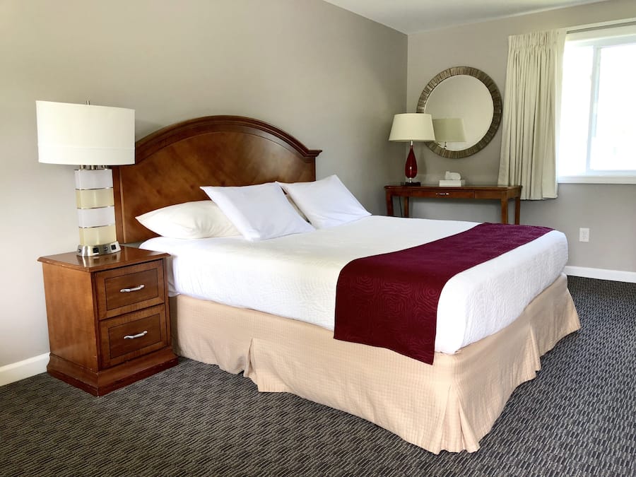 Blackout drapes, iron/ironing board, free WiFi, bed sheets