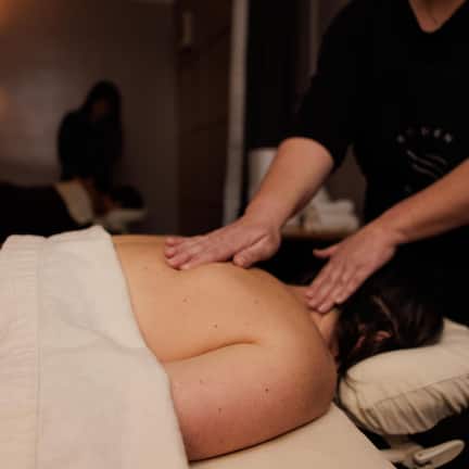 Couples treatment rooms, hot tub, hot springs, body treatments