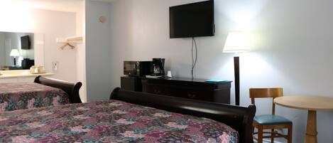 Free WiFi, bed sheets