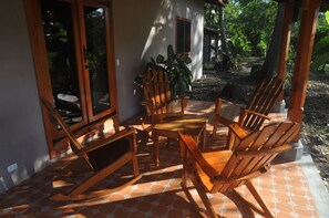 Family Cabin | Balcony view