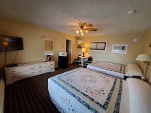 Premium bedding, desk, iron/ironing board, rollaway beds