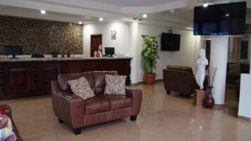 Mostrador para check-in y check-out