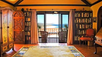 Panoramic-Penthouse, 1 Schlafzimmer, Kochnische, Meerblick | Ausblick vom Zimmer