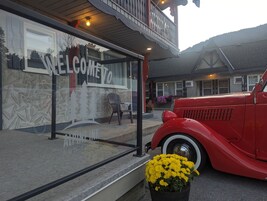 Entrada de la propiedad