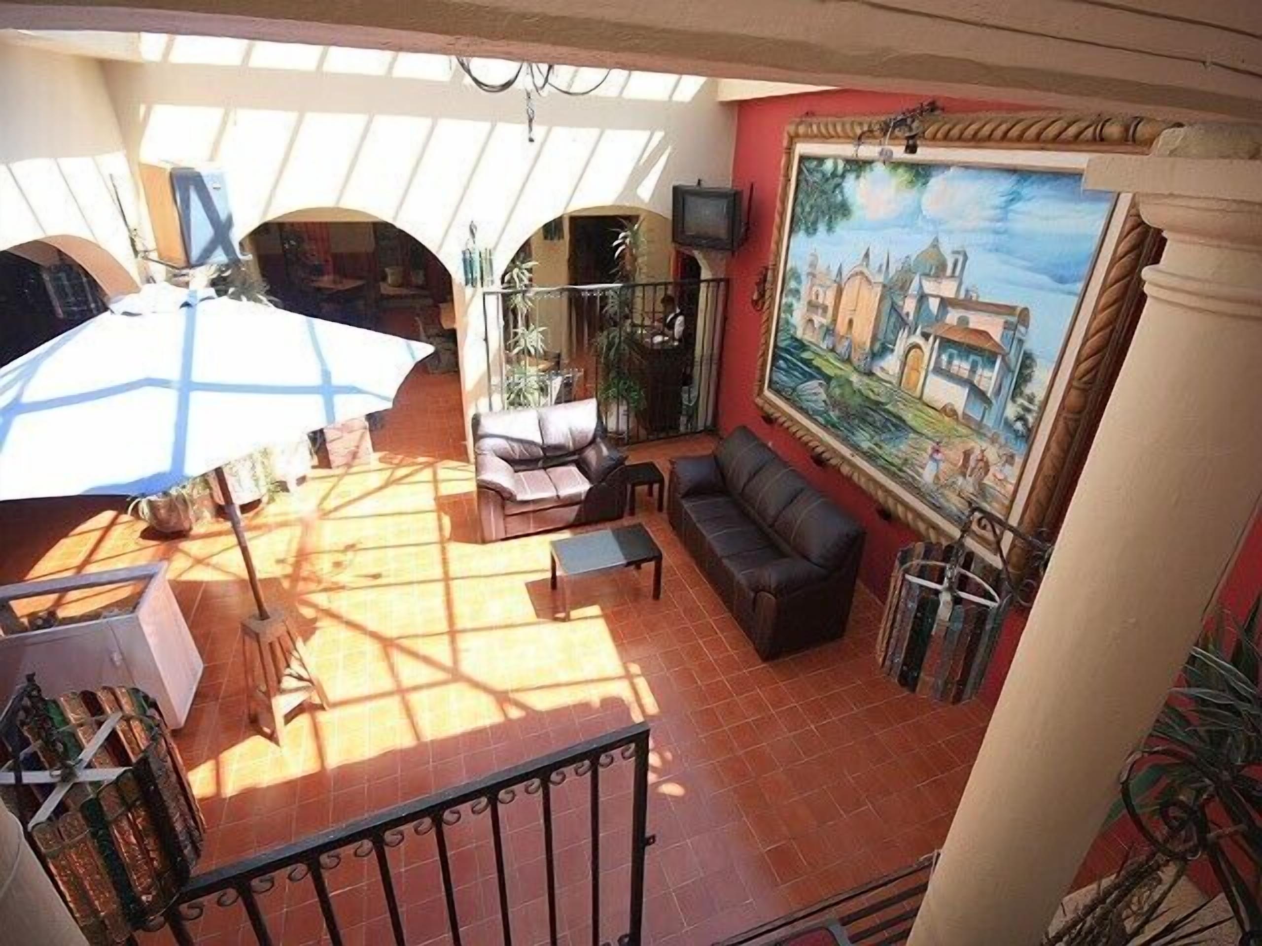 Sala de estar en el lobby