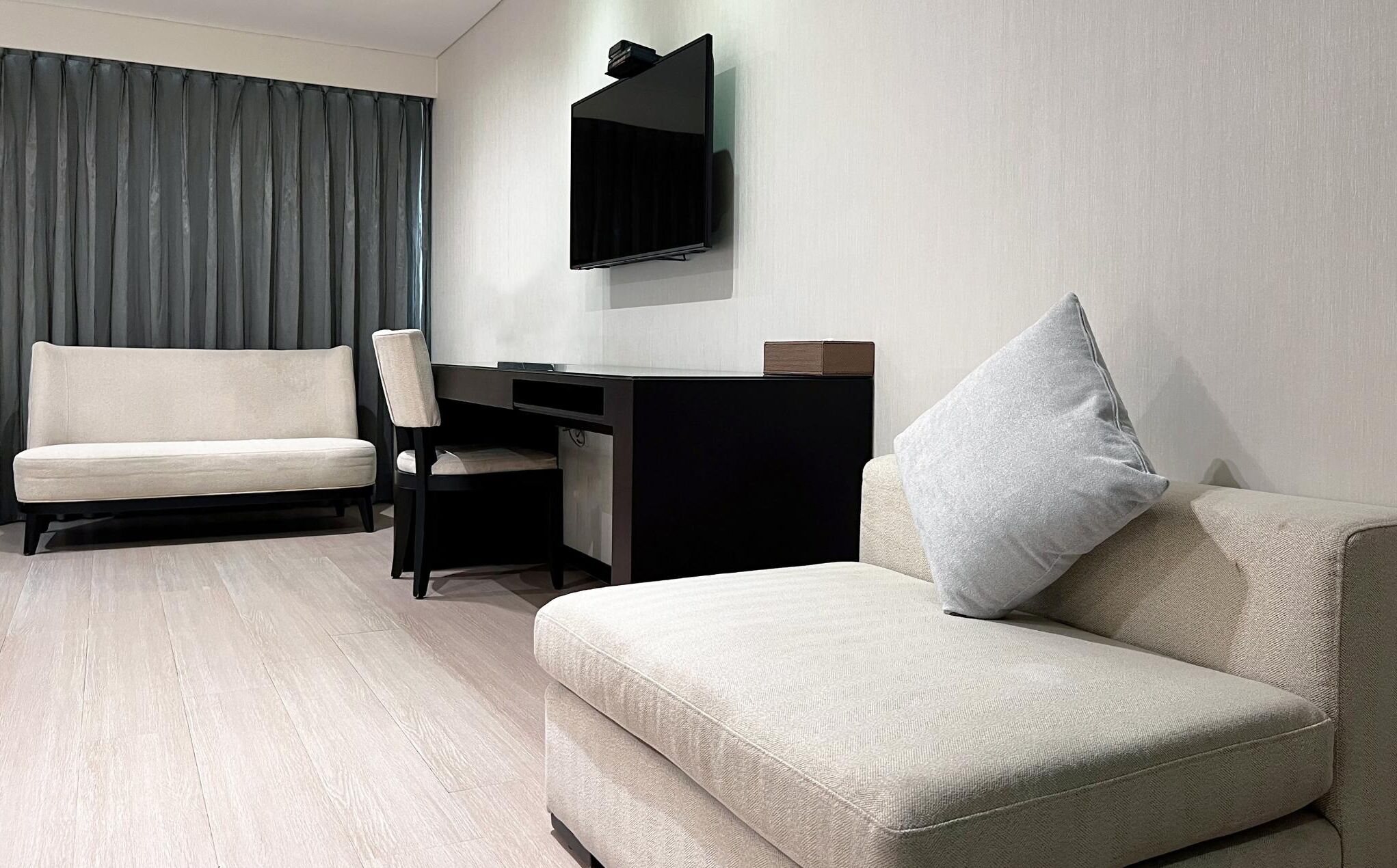 디럭스 쿼드룸 | 고급 침구, 미니바, 객실 내 금고, 책상