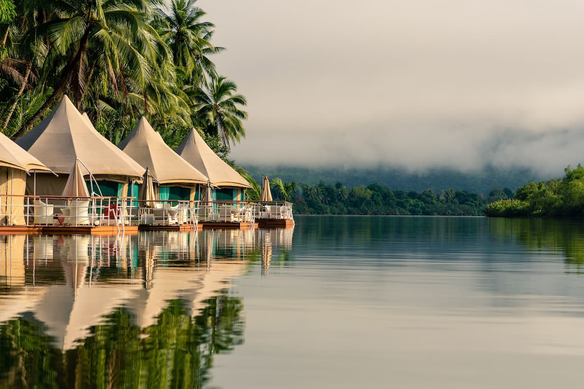 Luxury Tent - Floating | View from room