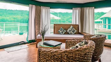 Tente Luxe | Vue de la chambre