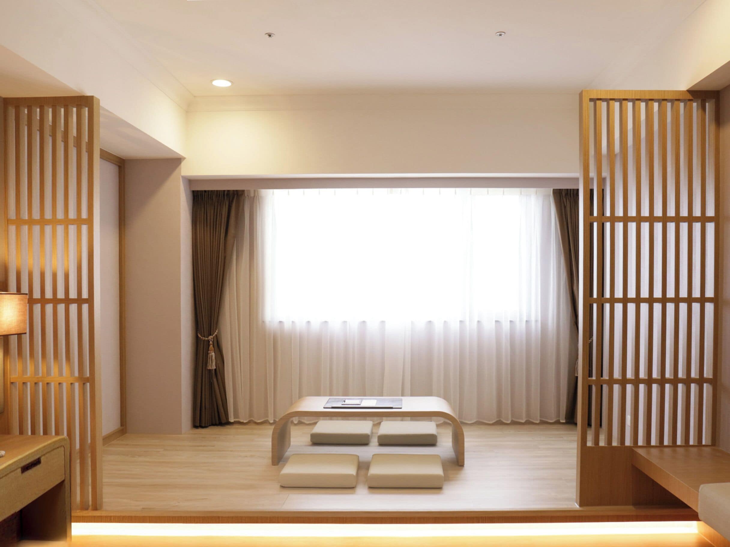 japanese-style double room | 1 bedroom, down duvets, in-room safe, laptop workspace