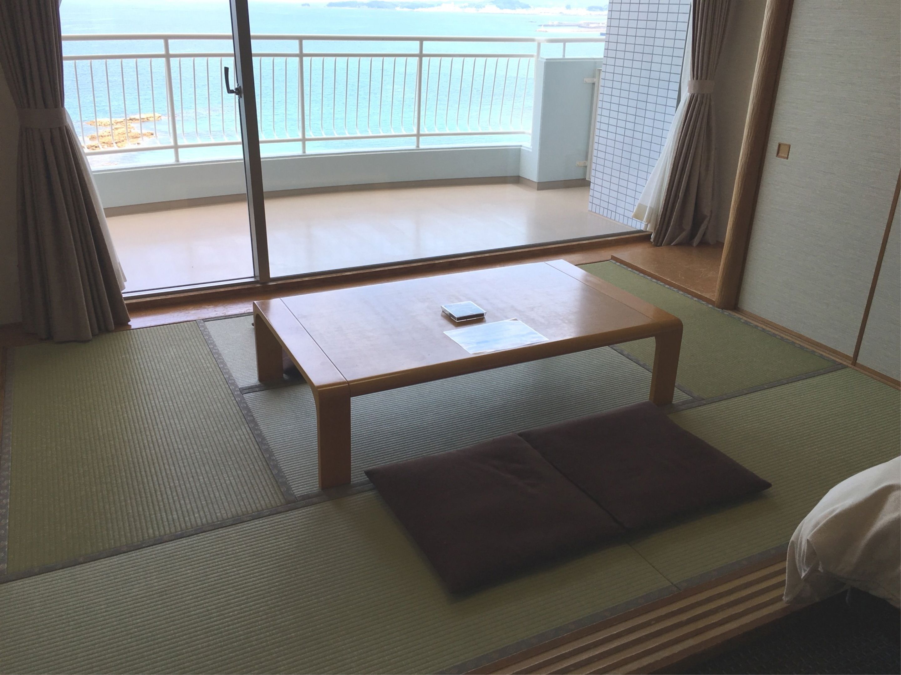 japanese western style room, non smoking, ocean view | in-room safe, blackout curtains, free wifi