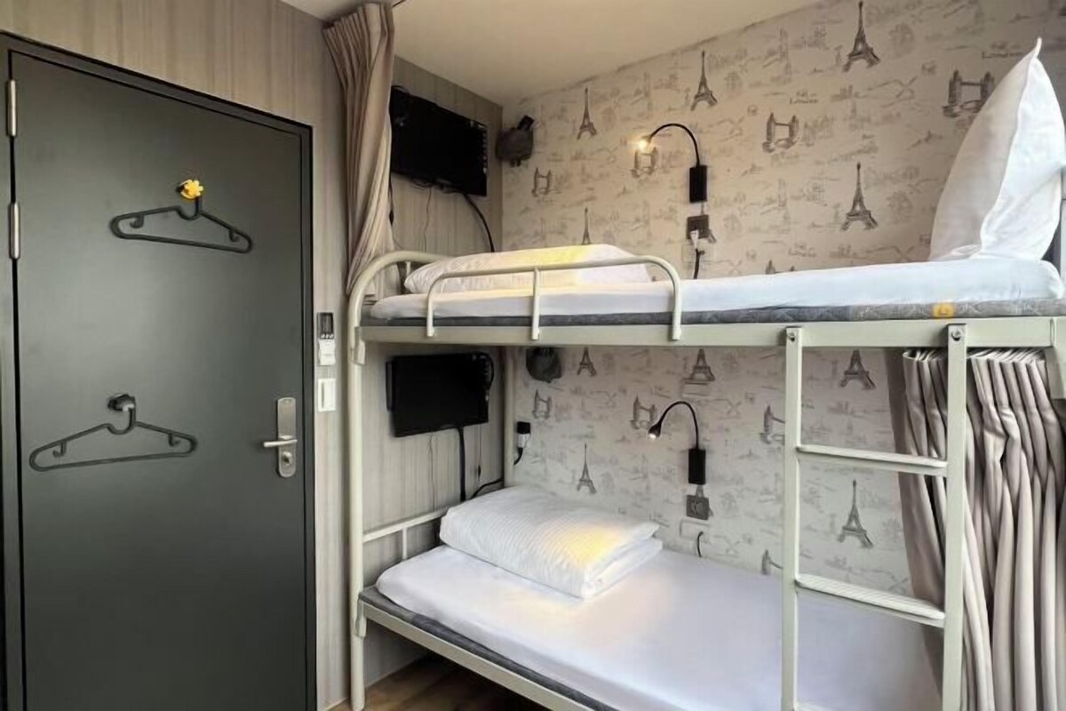 Down duvets, blackout curtains, free WiFi, bed sheets