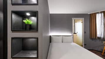 Deluxe Double Room | Down comforters, blackout drapes, free WiFi, bed sheets