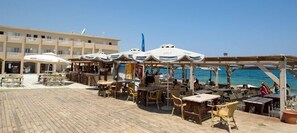 Breakfast, lunch, dinner served; Greek cuisine  - Malia Resort Beach Front Hotel (Malia)