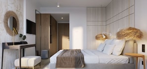 Comfort Double or Twin Room, Balcony, Sea View | Minibar, in-room safe, desk, free WiFi