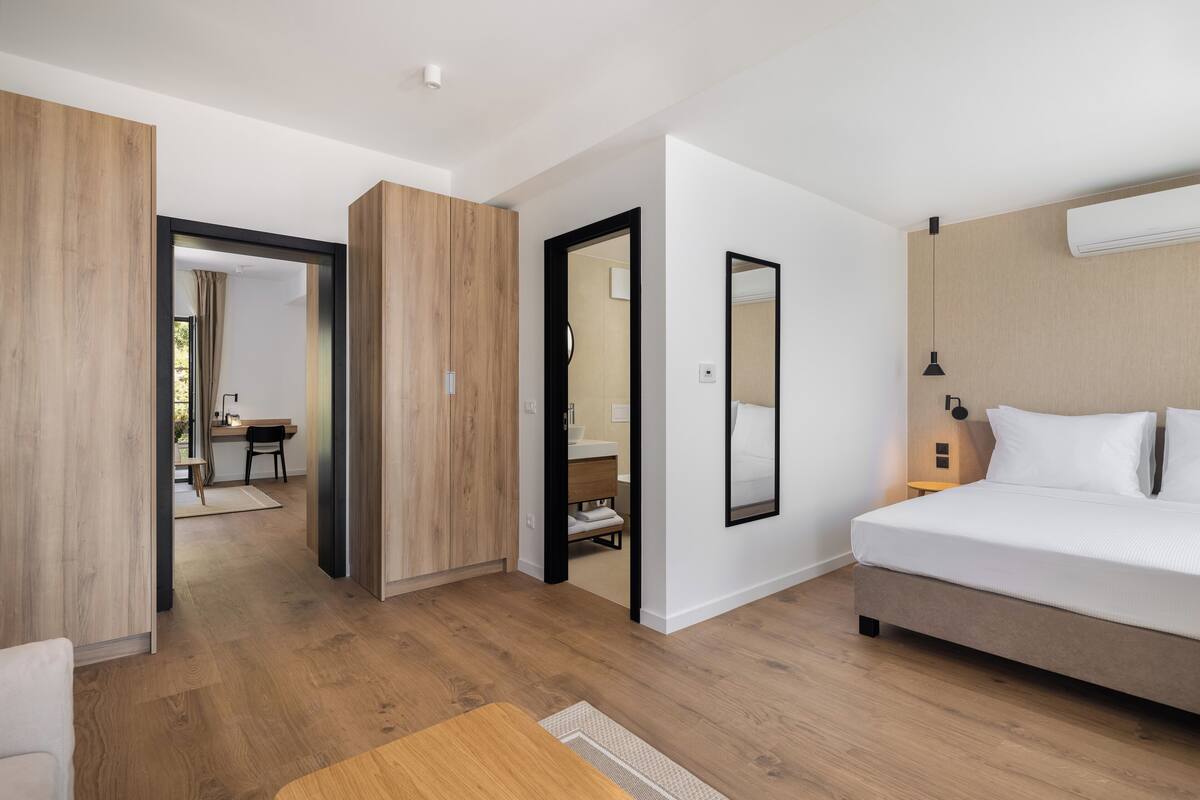 Family Room, 2 Bedrooms, Balcony, Partial Sea View | Minibar, in-room safe, desk, free WiFi