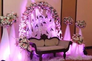 Innenbereich für Hochzeiten