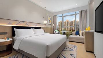 Minibar, coffres-forts dans les chambres, rideaux occultants