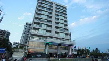 Fassade der Unterkunft