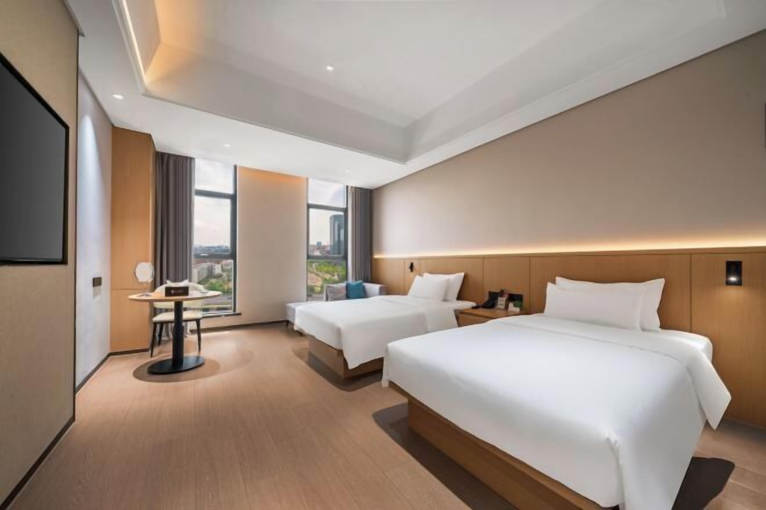 In-room safe, blackout curtains, iron/ironing board, free WiFi