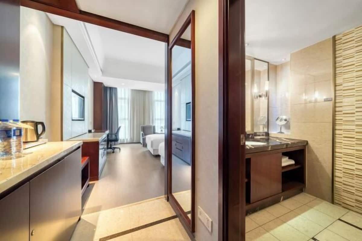 In-room safe, blackout drapes, iron/ironing board, free WiFi