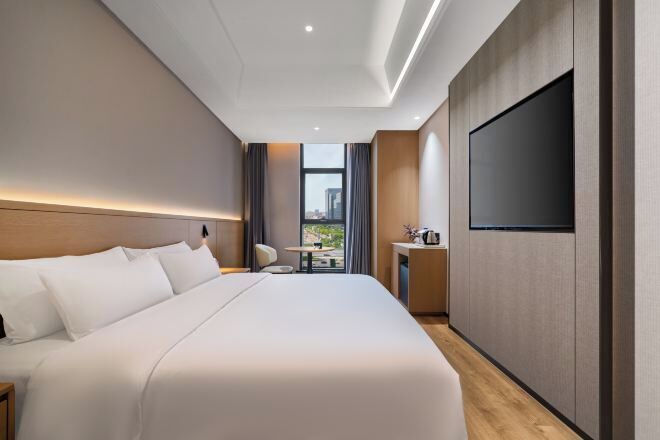 In-room safe, blackout curtains, iron/ironing board, free WiFi