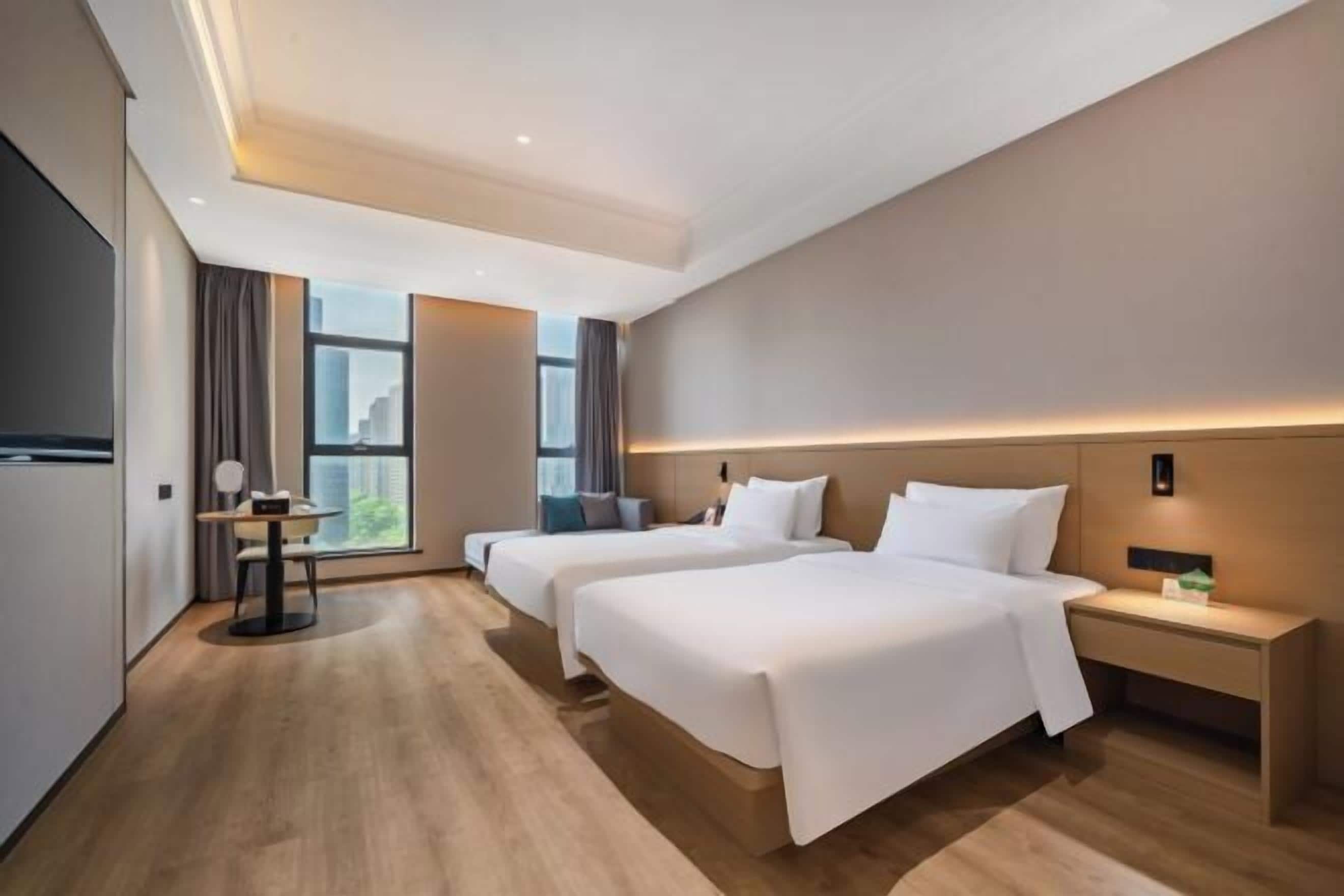 In-room safe, blackout curtains, iron/ironing board, free WiFi