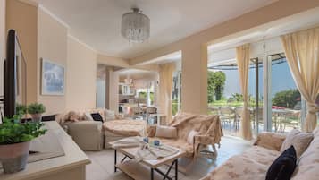 Villa, 3 Bedrooms, Jetted Tub, Sea View | View from room