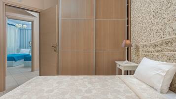 Villa, 3 Bedrooms, Jetted Tub, Sea View | In-room safe, desk, soundproofing, iron/ironing board