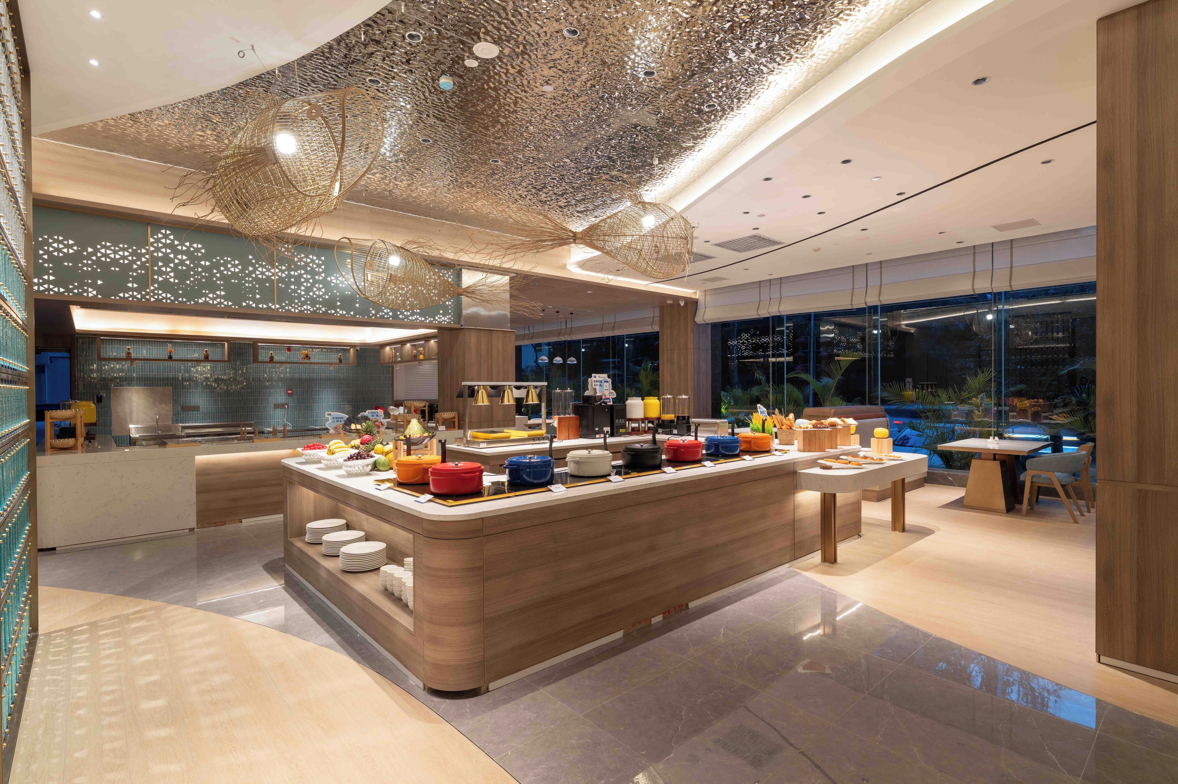 Breakfast area