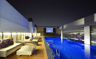 Seasonal outdoor pool