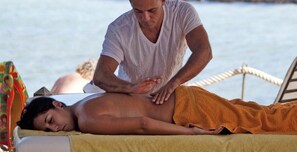 Massages sur la plage