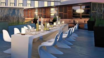 Udendørs spisemuligheder