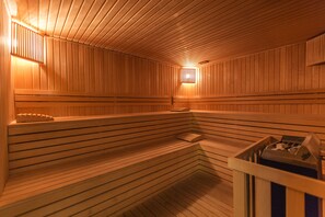 Sauna, steam room, Turkish bath/hammam, massages - Teymur Continental Hotel (Gaziantep)