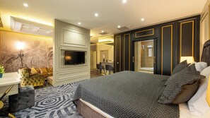 Minibar, coffres-forts dans les chambres, décoration personnalisée