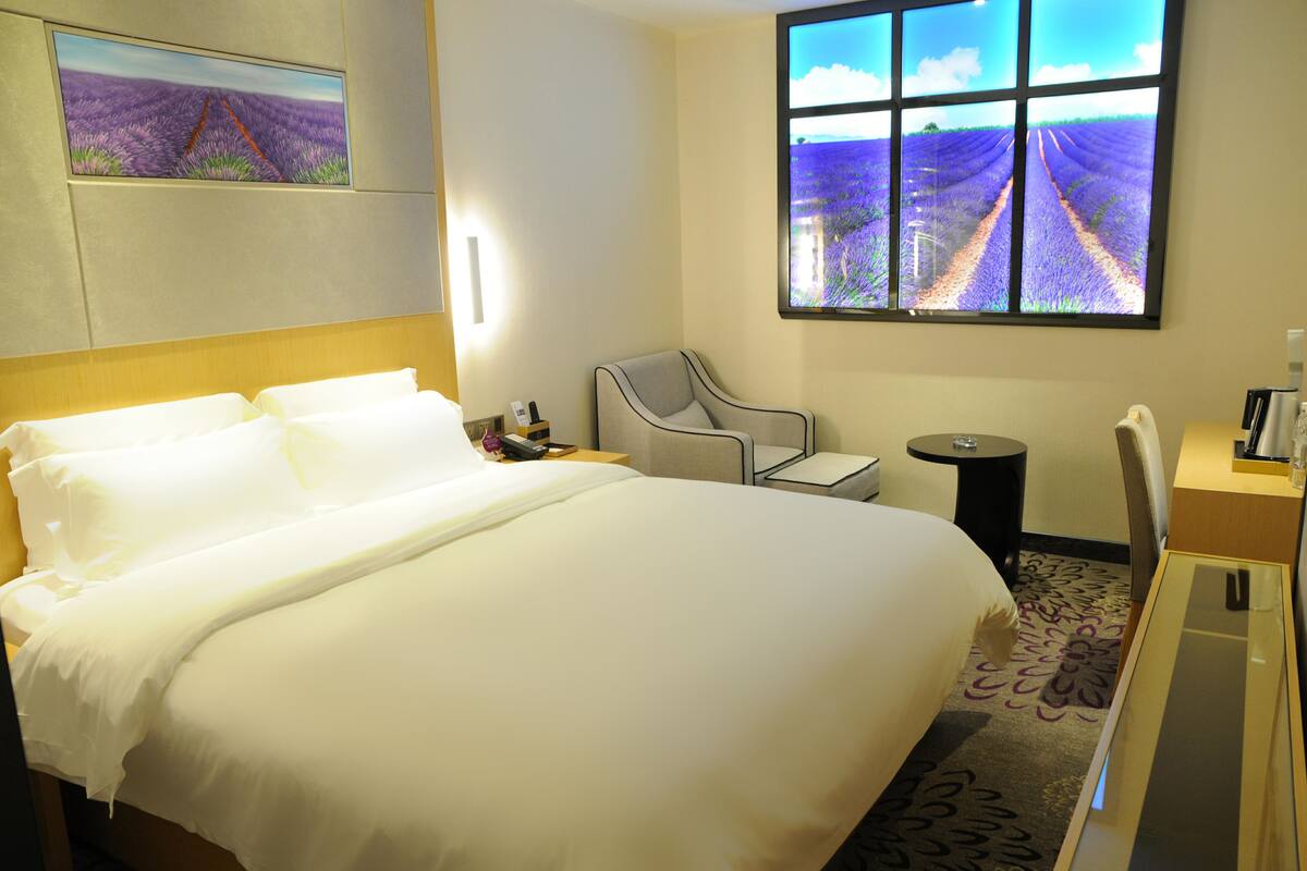 Superior Exclusive Double Room（No Window） | Premium bedding, in-room safe, desk, blackout drapes