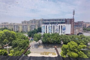 Blick von der Unterkunft