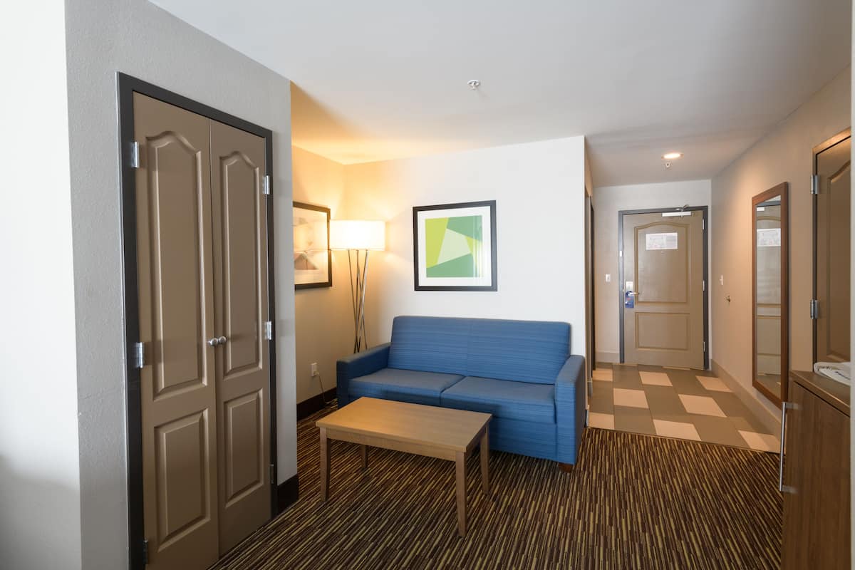 suite, 1 king bed | 1 bedroom, in-room safe, desk, iron/ironing board