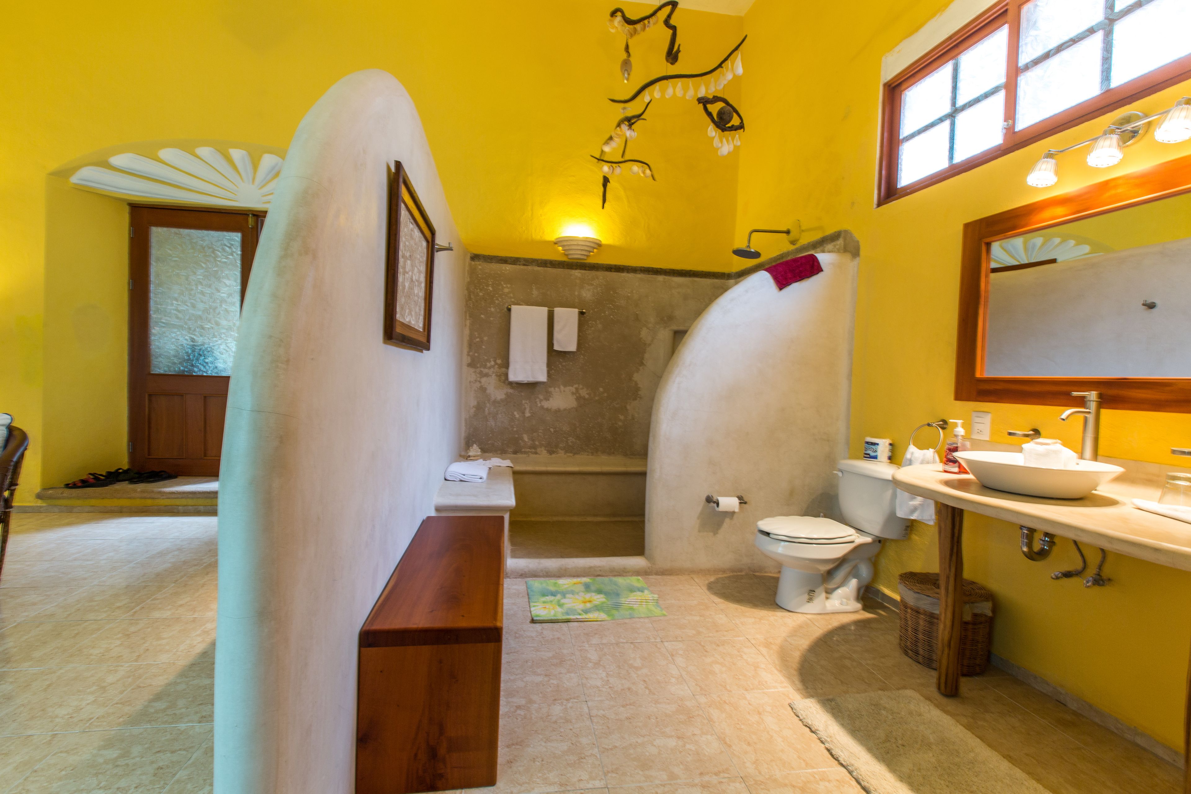 design suite, 1 king bed | bathroom | shower, free toiletries, hair dryer, towels